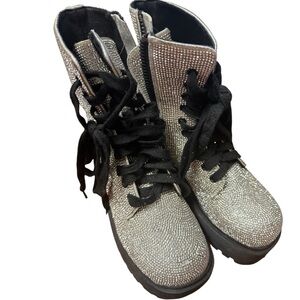 Poster girl billionaire bling boots size 6 - worn once perfect condition